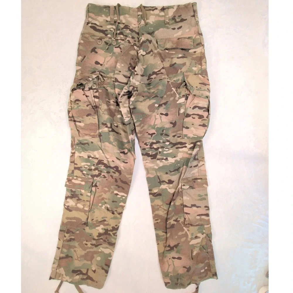 US Army OCP Multicam‎ ACU Trousers Flame Resistant Insect Shield 31 to 35 Medium